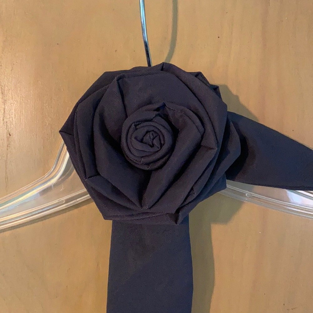 Anthropologie Ribbon belt Navy